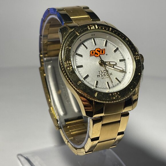Oklahoma State Cowboys OFFICIAL NCAA Stainless-Steel Watch by Jack Mason NEW main image 6
